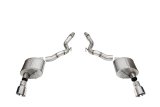 Corsa 2024-2025 Ford Mustang GT Sport Axle-Back Dual Rear Exit with 4.5in Polished Pro-Series Tips thumbnail 1