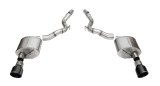 Corsa 2024+ Ford Mustang GT Sport Axle-Back Dual Rear Exit with 4.5in Black PVD Pro-Series Tips thumbnail 1