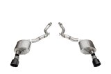 Corsa 2024+ Ford Mustang GT Sport Axle-Back Dual Rear Exit with 4.5in Black PVD Pro-Series Tips thumbnail 3
