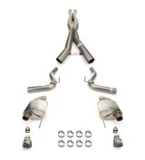 Corsa 24+ Ford Mustang GT Xtreme Cat-Back Ex. Sys. 3.0in Dual Rear Exit w/4.5in Black PVD Pro Tips thumbnail 3