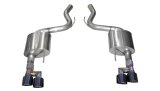 Corsa 18-19 Ford Mustang 5.0L 3in Touring Axle-Back Dual Rear Exit w/ 4in Black PVD Pro-Seri thumbnail 1