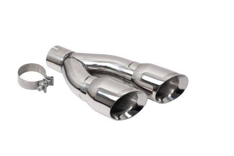 Corsa 2022-2024 Toyota Tundra 4WD 4in Single Side Dual Outlet Tip Kit - Polished thumbnail 2