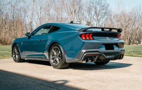 Corsa 24+ Ford Mustang Dark Horse 5.0L 3in Dual Rear Axle-Back w/Twin 4.5in Black PVD Slash Tips thumbnail 2