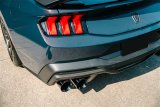 Corsa 24+ Ford Mustang Dark Horse 5.0L 3in Dual Rear Axle-Back w/Twin 4.5in Black PVD Straight Tip thumbnail 4