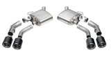 Corsa 2016-2024 Chevrolet Camaro SS / ZL1 Valved Axle-Back Exhaust w/ Carbon Fiber Quad Tips thumbnail 1