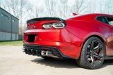Corsa 2016-2024 Chevrolet Camaro SS / ZL1 Valved Axle-Back Exhaust w/ Carbon Fiber Quad Tips thumbnail 4