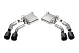 Corsa 2016-2024 Chevrolet Camaro SS / ZL1 Valved Axle-Back Exhaust w/ Black Carbon Fiber Quad Tips thumbnail 3