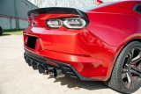 Corsa 2016-2024 Chevrolet Camaro SS / ZL1 Valved Axle-Back Exhaust w/ Black Carbon Fiber Quad Tips thumbnail 6