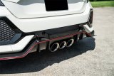 Corsa 2017-2021 Honda Civic Type R 3in Cat Back Exhaust - Polished Pro-Series Tri 4.5in Tip (Xtreme) thumbnail 3