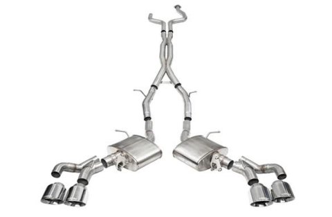 Corsa 22-25 Cadillac CT5 V Blackwing 3in. Cat-Back w/ Active Exhaust - Dbl X-Pipe - Twin 4.5in. Tips thumbnail 1