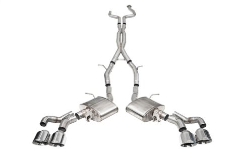 Corsa 22-25 Cadillac CT5 V Blackwing 3in. Cat-Back w/ Active Exhaust - Dbl X-Pipe - Twin 4.5in. Tips thumbnail 4