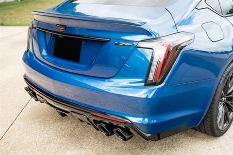 Corsa 2022-2025 Cadillac CT5-V Blackwing 3in. Cat-Back w/ Act. Exh. Dbl. X-Pipe Twin 4.5in. Tips thumbnail 3