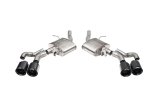 Corsa 22-25 Caddy CT5-V Blackwing 3in Axle-Back - Act. Exh. - Dual Rear Exit - Twin 4.5in Blk CF Tip thumbnail 3