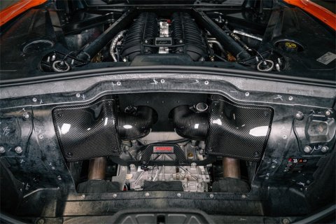 Corsa 23+ Chevy C8 Z06 Carbon Fiber Air Intake w/ DryTech Filter thumbnail 7