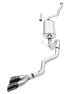 Corsa 24-25 Toyota Tacoma (2.4L Turbo) Sport Cat-Back - 4in Black Tip thumbnail 1