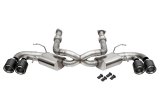 Corsa 20-25 Corvette C8 3in. Cat-Back 4.5in. Tips - Polished Carbon Fiber Tips thumbnail 1