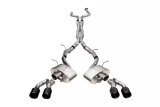 Corsa 2020+ Cadillac CT5-V 3in Cat Back Exhaust - 4.5in Black Carbon Fiber Twin Tips (Xtreme) thumbnail 2