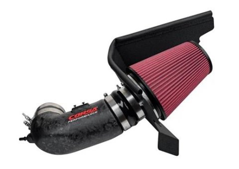 Corsa 17-24 Chevrolet Camaro ZL1 Matte Forged Carbon Fiber Air Intake w/ DryTech 3D Filter