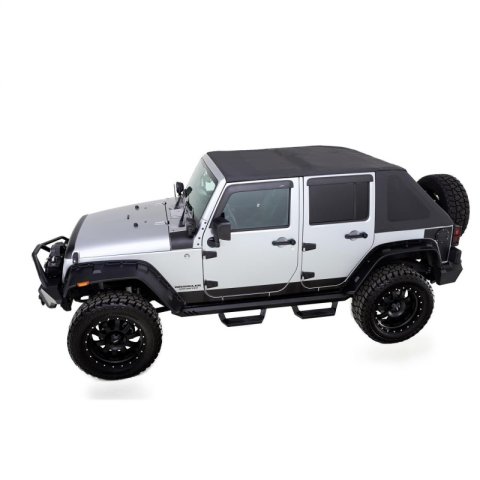 Rampage 2007-2018 Jeep Wrangler(JK) Unlimited Trailview Fastback - Black Diamond thumbnail 2