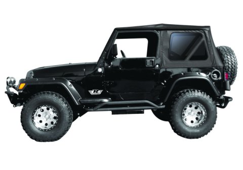 Rampage 1997-2006 Jeep Wrangler(TJ) Complete Top - Black Diamond thumbnail 4
