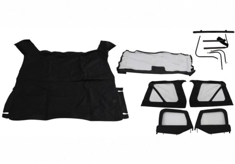 Rampage 1997-2006 Jeep Wrangler(TJ) Complete Top - Black Diamond thumbnail 5
