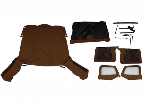 Rampage 1997-2006 Jeep Wrangler(TJ) Complete Top - Spice Denim thumbnail 2