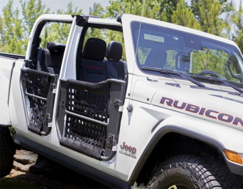 Rampage 2018-2019 Jeep Wrangler(JL) Unlimited Sport 4-Door Trail Doors - 4Dr - Black thumbnail 2