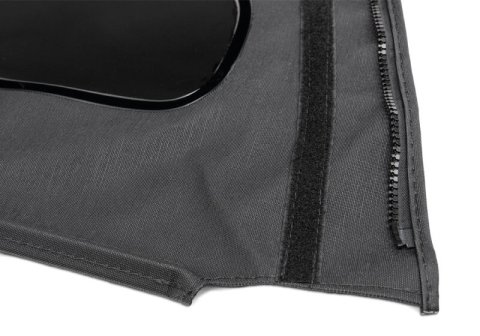 Rampage 2007-2018 Jeep Wrangler(JK) Unlimited Frameless Soft Top Kit - Black Diamond thumbnail 8