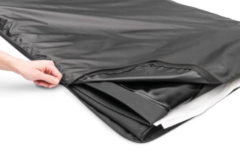 Rampage 1997-2006 Jeep Wrangler(TJ) Excludes LJ Unlimited Frameless Soft Top Kit - Black Diamond thumbnail 4