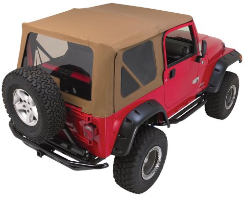 Rampage 1997-2006 Jeep Wrangler(TJ) OEM Replacement Top - Spice thumbnail 1