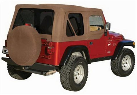 Rampage 1997-2006 Jeep Wrangler(TJ) OEM Replacement Top - Spice thumbnail 2