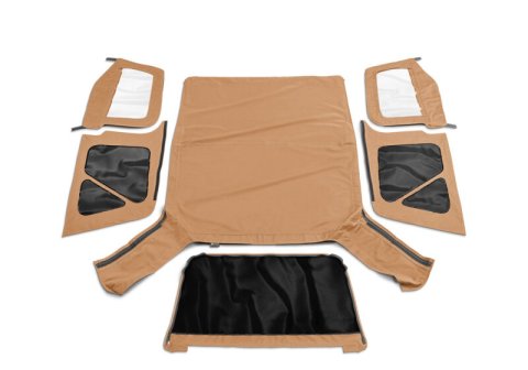Rampage 1997-2006 Jeep Wrangler(TJ) OEM Replacement Top - Spice thumbnail 4