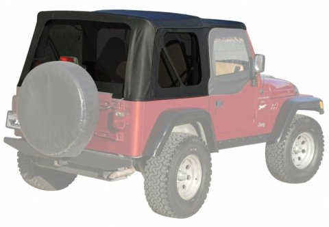 Rampage 1997-2006 Jeep Wrangler(TJ) OEM Replacement Top - Black Diamond thumbnail 9