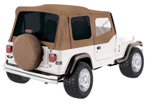 Rampage 1988-1995 Jeep Wrangler(YJ) OEM Replacement Top - Spice Denim thumbnail 7