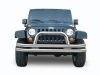 Rampage 1976-1983 Jeep CJ5 Double Tube Bumper Front - Stainless thumbnail 3