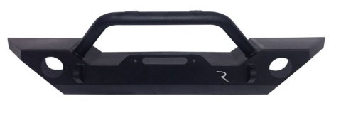 Rampage 07-22 Jeep Wrangler JL/JK & 20-22 Gladiator JT Rock Rage Front Bumper - Black thumbnail 2