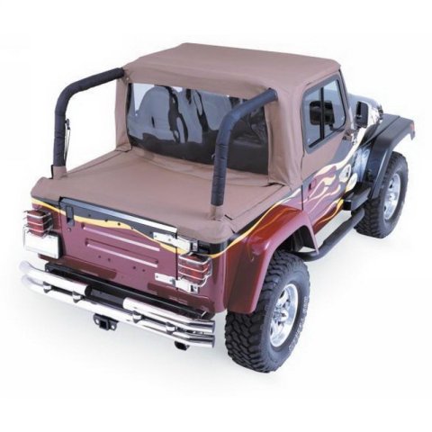 Rampage 1992-1995 Jeep Wrangler(YJ) Cab Soft Top And Tonneau Cover - Spice Denim thumbnail 1