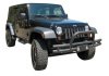 Rampage 2007-2018 Jeep Wrangler(JK) Double Tube Bumper Front - Black thumbnail 3
