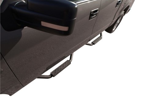Rampage 1997-2006 Jeep Wrangler(TJ) Side Bar Drop Step Slimline - Black thumbnail 2