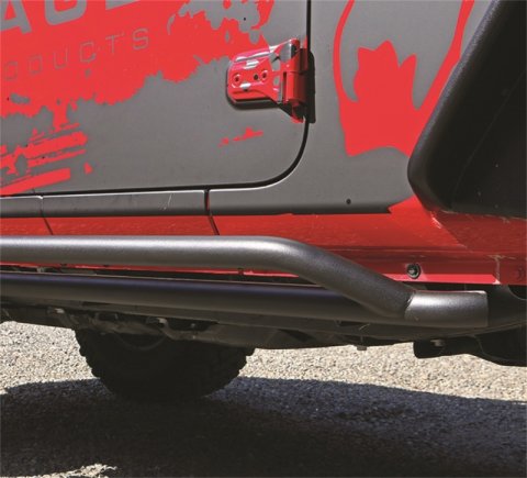 Rampage 2018-2019 Jeep Wrangler(JL) Sport 2-Door Slim Line Step - Black thumbnail 4