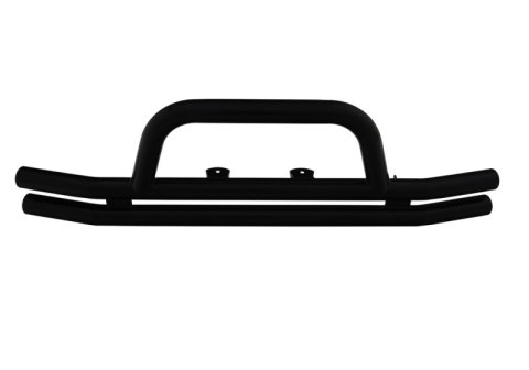 Rampage 2007-2018 Jeep Wrangler(JK) Double Tube Bumper Front - Black thumbnail 2