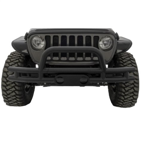 Rampage 2007-2018 Jeep Wrangler(JK) Double Tube Bumper Front - Black thumbnail 3