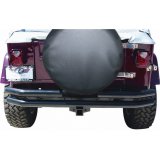 Rampage 1976-1983 Jeep CJ5 Double Tube Rear Bumper - Black thumbnail 1