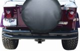 Rampage 1976-1983 Jeep CJ5 Double Tube Rear Bumper - Black thumbnail 2