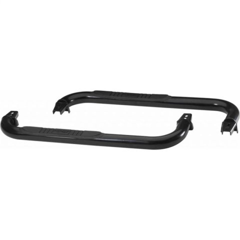 Rampage 1987-1995 Jeep Wrangler(YJ) 3 Inch Round Nerf Bar - Black thumbnail 1