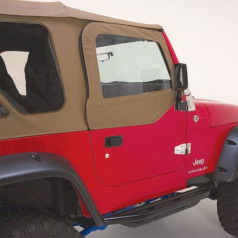 Rampage 1997-2002 Jeep Wrangler(TJ) Door Skins - Spice Denim thumbnail 3