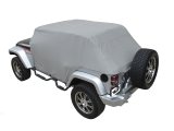 Rampage 2007-2018 Jeep Wrangler(JK) Unlimited Cab Cover With Door Flaps - Grey thumbnail 4