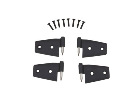 Rampage 2007-2018 Jeep Wrangler(JK) Door Hinges - Black thumbnail 2