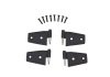 Rampage 2007-2018 Jeep Wrangler(JK) Door Hinges - Black thumbnail 4