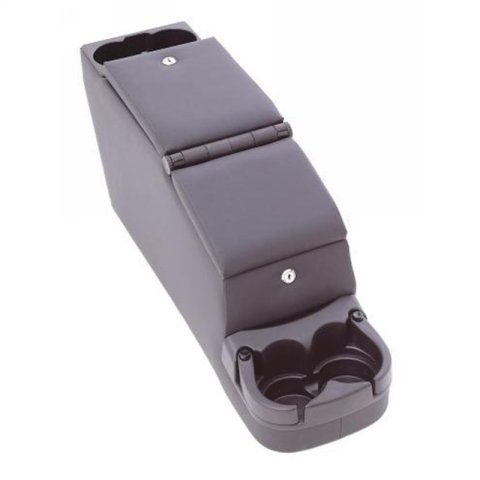 Rampage 1976-1983 Jeep CJ5 Deluxe Locking Center Console - Grey thumbnail 1